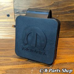 ヒッチカバー MOPARロゴ 2インチレシーバー用 ラバー製 モパー純正 ジープ ダッジ ラムバン ラングラー チェロキー レネゲード
