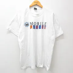 XL/古着 フルーツオブザルーム 半袖 ビンテージ Tシャツ メンズ 90s 星条旗 国旗 クルーネック 白 ホワイト 24feb26 中古