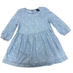 babyGAP  ギャップ 長袖 ダンガリーワンピース 90 子ども服 子供服