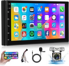 カーオーディオ Android 2Din FM RDS バックアップ カメラ USB 7インチタッチ画面 Bluetooth