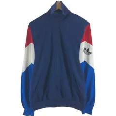 古着 70~80年代 アディダス adidas トリコロールカラー ジャージ トラックジャケット メンズM相当 ヴィンテージ/evb029632