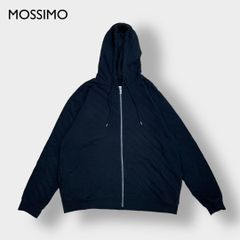 MOSSIMO 2XL ビッグサイズ ジップアップ パーカー フーディー 古着