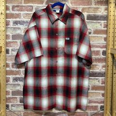 Cal Top キャルトップ OMBRE CHECK S/S SHIRTS Red/White ② L 希望小売価格￥10,780-（税込）__