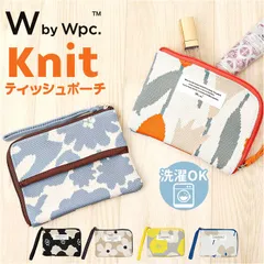 ☆ ワールドパーティー Wpc. ニットティッシュポーチ wpc ワールドパーティニット ティッシュポーチ ティッシュ ポーチ ミニポーチ 化粧ポーチ ミニ 小さい 北欧 WPC Wpc. ポリエステル 小さめ かわいい 可愛い レディース 女性 大人