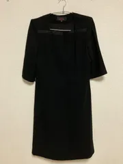 SOIR REVE ソワール　ブラックフォーマルワンピース