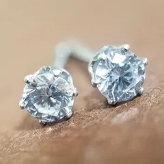 316Lステンレスピアス◆ジルコニアSVカラー