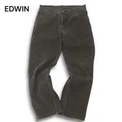 EDWIN エドウィン 503WF 秋冬★ ワイルドファイア 防風 ★防寒 デニム パンツ ジーンズ Sz.30 メンズ グレー 日本製