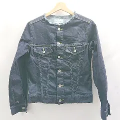 ◇ ⊇ GLOBAL WORK グローバルワーク デニム 長袖 ジャケット サイズM ネイビー系 メンズ E  【1504240013985】