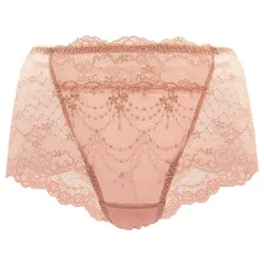 ショーツ レディース スタンダード レギュラー フルバック 総レース セクシー 透ける 刺繍 上品 ストレッチ 大きいサイズ 下着 黒 紫 緑 M L LL 3L 4L rs-009