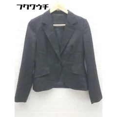 ◇ UNTITLED アンタイトル 長袖 テーラード ジャケット 3サイズ ブラック レディース 【中古】 【1002798985896】