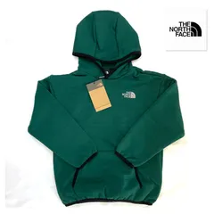新品未使用 韓国 THE NORTH FACE ノースフェイス  キッズ フーディー パーカー 裏起毛 グリーン