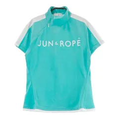 Jun&rope ジュンロペ　ゴルフウェア　 半袖トップス　モックネック 2025年最新】ジュンアンドロペ モックネックの人気アイテム