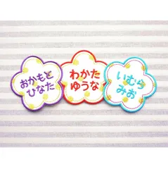 お名前ワッペン　HANA