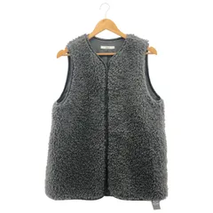 JOURNAL STANDARD relume (ジャーナルスタンダードレリューム) ■ ③ 23011462105230 カーリーフェイクファーベスト レディース グレー FREE