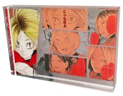 【中古】アクリルスタンド・アクリルパネル 孤爪研磨 アクリルブロック “HERO”(2024) 「ハイキュー!!」