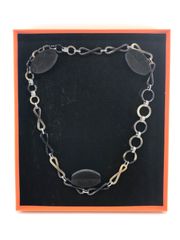 【美品】エルメス　バッファローホーン　ネックレス　約80cm 50.3g