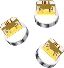 Magic Cable 互換品 マジックケーブル 専用 マグネット端子 Micro-B 3個セット(10.Micro-B端子3個セット)