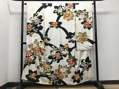 平和屋着物■豪華振袖　駒刺繍　吉祥花文　金彩　正絹　逸品　CAAS2612xi