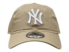 NEWERA (ニューエラ) ニューヨーク・ヤンキース 9TWENTY CAP ベースボールキャップ 60471468 F キャメル×ホワイト ウィメンズ/078のサムネイル