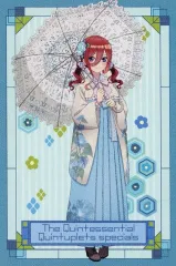 【中古】タオル・手ぬぐい 中野三玖 大判タオルケット レトロモダン 「五等分の花嫁」