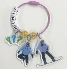 アクリルキーホルダー　ネームビーズ　BTS　バンタン　ジミン JIMIN ver.2