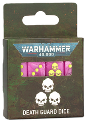 【ウォーハンマー】デスガード・ダイス	WARHAMMER 40000: DEATH GUARD DICE SET