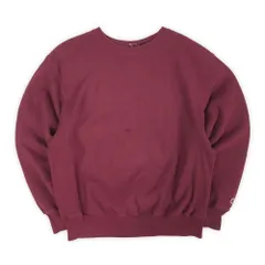 チャンピオン Champion 00s 2000年代 リバースウィーブ スウェット 目無し 無地 ブランク USA アメリカ ヴィンテージ 古着 メンズ プレミアム 旧タグ トレーナー バーガンディー M【中古】