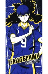 【中古】タオル・手ぬぐい(キャラクター) 影山飛雄 バスタオル 「一番くじ ハイキュー!! 烏野高校VS白鳥沢学園高校」 C賞