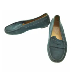 【TOD'S】GOMMINI MOCASSINO ゴンミーニ スエード モカシン ドライビング ローファーレザーシューズのサムネイル