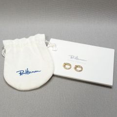 良品☆Ron Herman BETTINA JAVAHERI ホワイト ダイヤモンド クリップ