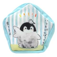 [중고] 가방 (캐릭터) 블루 (언제나 노력하고 있는 것 보고 있어) 호시형 파우치 [코펜 짱]