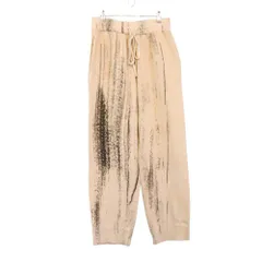 【中古A】YOKE ヨーク 3 L メンズ ニットパンツ 22SS PRINTED COTTON KNIT LOUNGE PANTS ECRU YK22SS0349S 生成り 綿 ワイド 中古A 古着のサムネイル