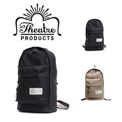 THEATRE PRODUCTS シアタープロダクツ BACKPACK バックパック 18L BL201013 リュック デイパック 鞄 インスタ 表参道 正規販売店 正規品 送料無料