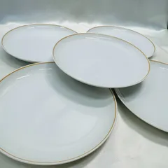 ノリタケ　ダイヤモンドコレクション　JAL　日本航空　プレート　皿　4枚　未使用 中古品】Noritake オールドノリタケ 最高級 金彩 白磁 1904 煙突マーク