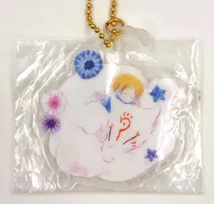 ♪) 夏目 斑/ヤグルマギク キキョウ お花のアクリルチャーム 一番くじ 夏目友人帳 ニャンコ先生と花しらべ G賞 [10]