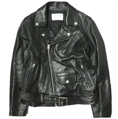 beautiful people ビューティフルピープル vintage leather riders jacket ヴィンテージレザーライダースジャケット 1725402411 150 ブラック 革ジャン ダブル アウター g21197