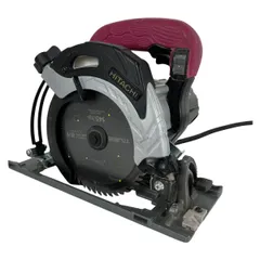 ЗЗHITACHI 日立 100v 145mm 丸のこ T型レンチ付き C5MVY ブラック×ピンクのサムネイル
