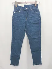 ◇ ◎ ●未使用● Θ SHOO・LA・RUE シューラルー コットン スキニー パンツ サイズSS インディゴ レディース E  【1506110010452】