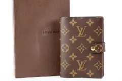 【新品同様・未使用】LOUIS VUITTON ヴィトン アジェンダ PM モノグラム 手帳カバー 小物【OG53】