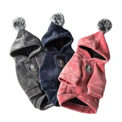 新品 SHUUMEEKAペット服 秋冬 可愛い 犬服 パーカー 裏ボア 暖かい ドッグウェア Tシャツ フード付き 防寒 人気 ファッション ペット用品 小型犬 中型犬 お散歩お出かけ