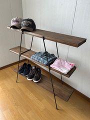 ニトリ】Nポルダ 幅240cmセット(80cm棚板9枚+ポール2本) - メルカリ