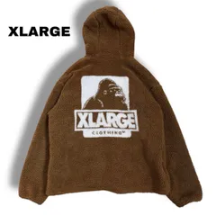 【XLARGE】ビッグロゴ ボアジャケット　XL