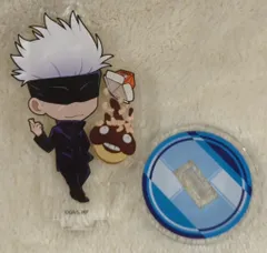 ウッドボーイ トレーディングアクリルスタンド 呪術廻戦×ばくだん焼本舗 五条悟B 第2弾