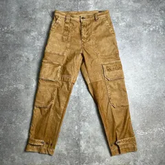 DIESEL ディーゼル 22SS JOGG JEANS ジョグジーンズ カーゴパンツ メンズ フロック加工 テーパード ス D-MULTY-SP-NE