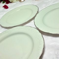 Noritake　セラドン　青磁　プレート 3枚