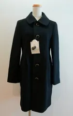 ROPE' PICNIC ロぺピクニック コート ステンカラーコート バルーンコート 38 ブラック 未使用 0602 bhndu a202h0531