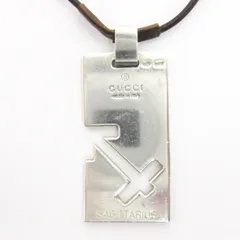 GUCCI グッチ ネックレス 射手座 シルバーSV.925 アクセサリー 楽天市場】【ジュエリー】GUCCI グッチ シルバー プレート