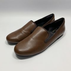 アダムエロペ✨CESSE スリッポン ブラウン レザー 41 フラットシューズ 