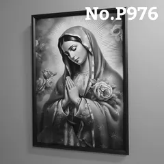 No.P976 A4 マリア様 聖母マリア ローライダー ポスター 写真 アート ヒップホップ インテリア 額 壁 coco