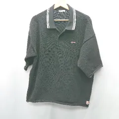 ◇ ⊂ JaVa ジャバ メッシュ素材 半袖 ポロシャツ サイズM ブラック レディース E  【1502030000689】